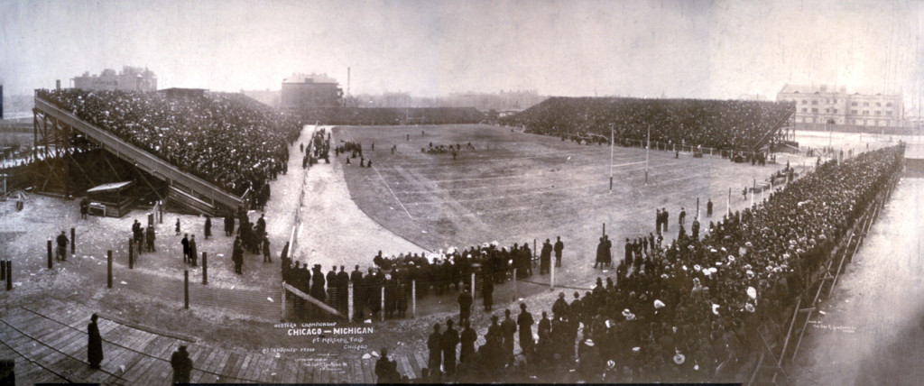 Michigan v. Chicago determined the 1905 title. Despite outscoring all-other opponents 495-0, the Wolverines lost this game 2-0. Thus began National Championship controversy. 